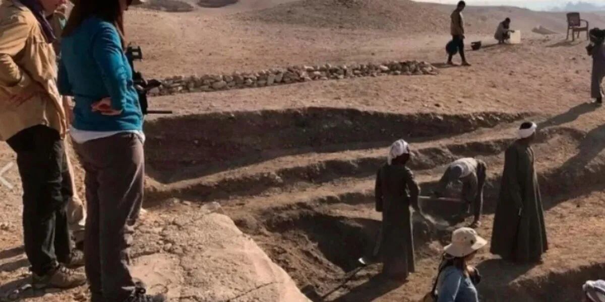 Investigadores argentinos encuentran en Egipto el acceso a la tumba de Amenmose