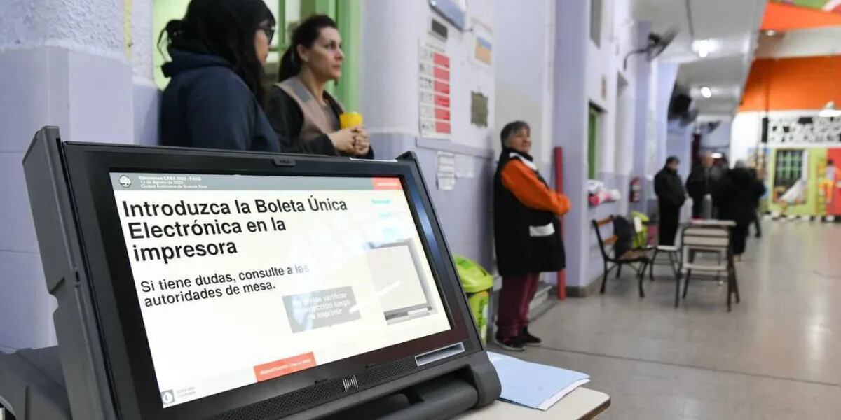 Elecciones 2023: la ciudad de Buenos Aires confirmó que no utilizará el voto electrónico en octubre 