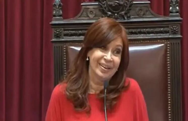 Las curiosidades del inicio de sesión de Cristina Kirchner
