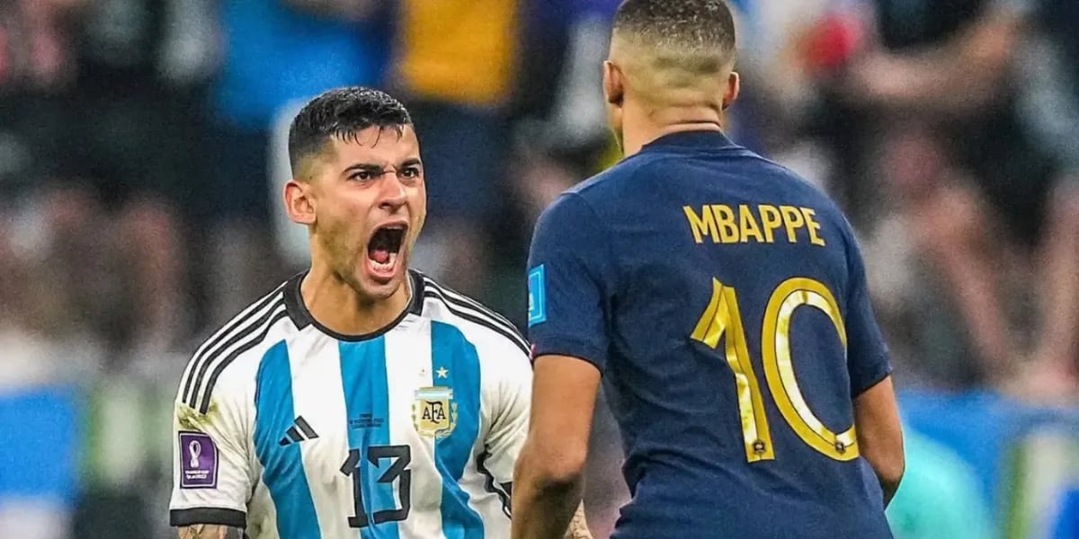 Cuti Romero reveló por qué le gritó en la cara a Mbappé en la final del Mundial Qatar 2022: “Lo trató muy mal”