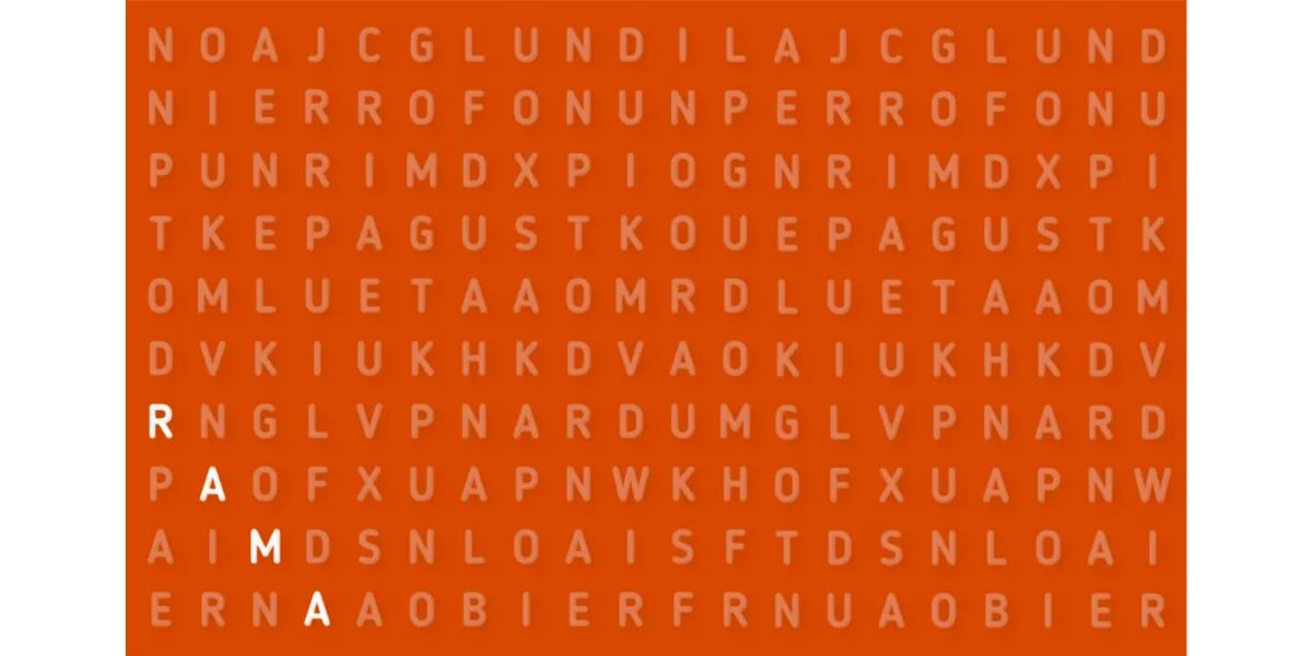 Reto visual para resolver en 7 segundos: encontrá la palabra ‘AMAR’ en la sopa de letras