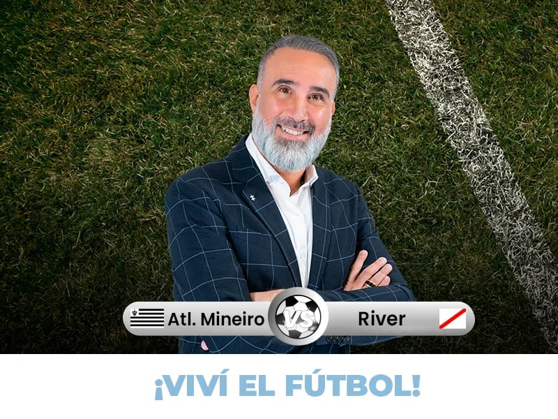 Seguí Atlético Mineiro - River en vivo en Radio Mitre