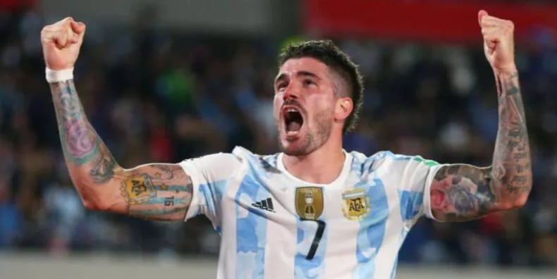 Rodrigo De Paul tiene nuevo apodo y sus compañeros de la Selección Argentina son los culpables: “Qué no vamos a soñar”