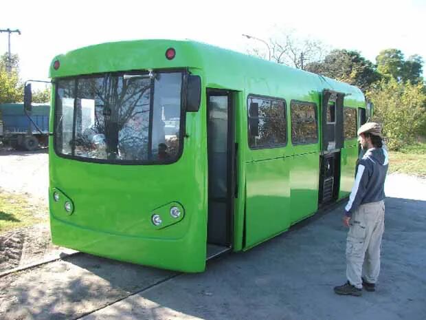 Tecnotren, transporte ecológico inventado en Argentina