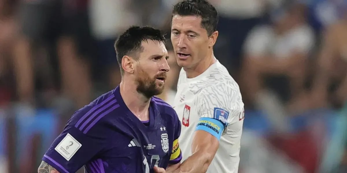 Robert Lewandowski volvió a hablar de Lionel Messi, le tiró demasiada onda y los hinchas “perdonaron”: “No depende de mí”