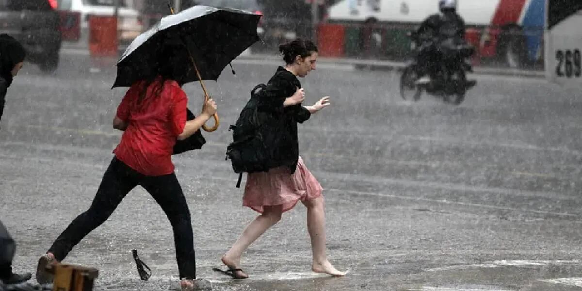 Drástico cambio del clima en Buenos Aires: vuelven las lluvias con chaparrones