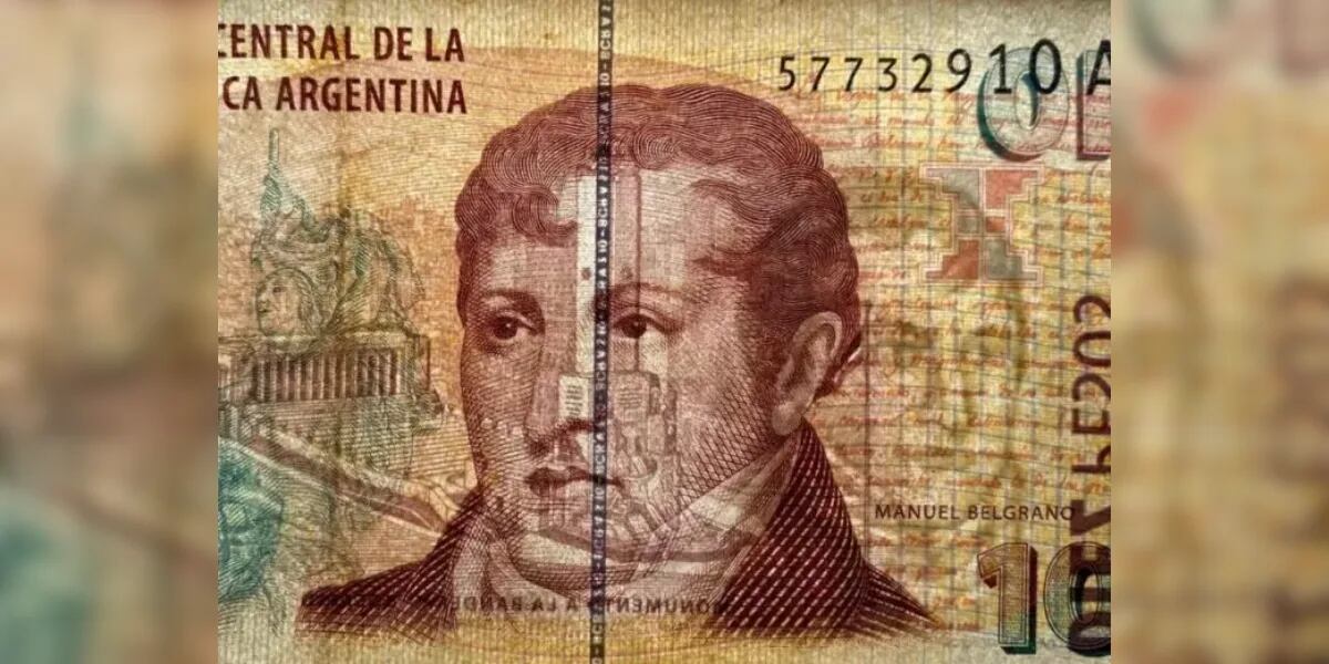 Compran billetes de 10 pesos por un casi imperceptible error: pagan hasta $56.000