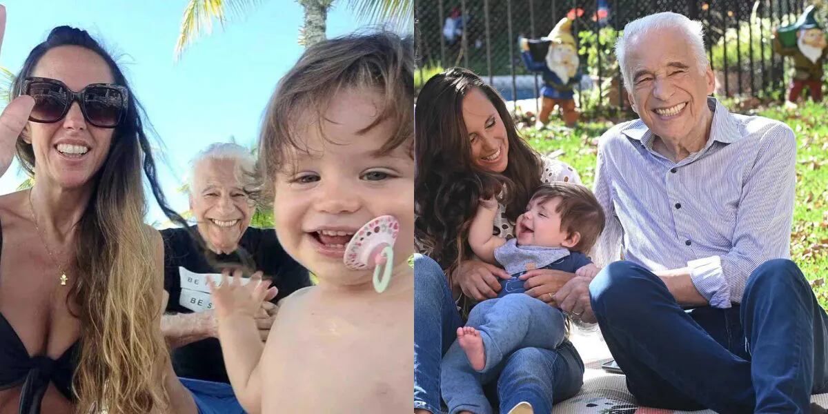 Alberto Cormillot y Estefanía Pasquini festejaron los dos años de su hijo Emilio: "Un regalo inimaginable"