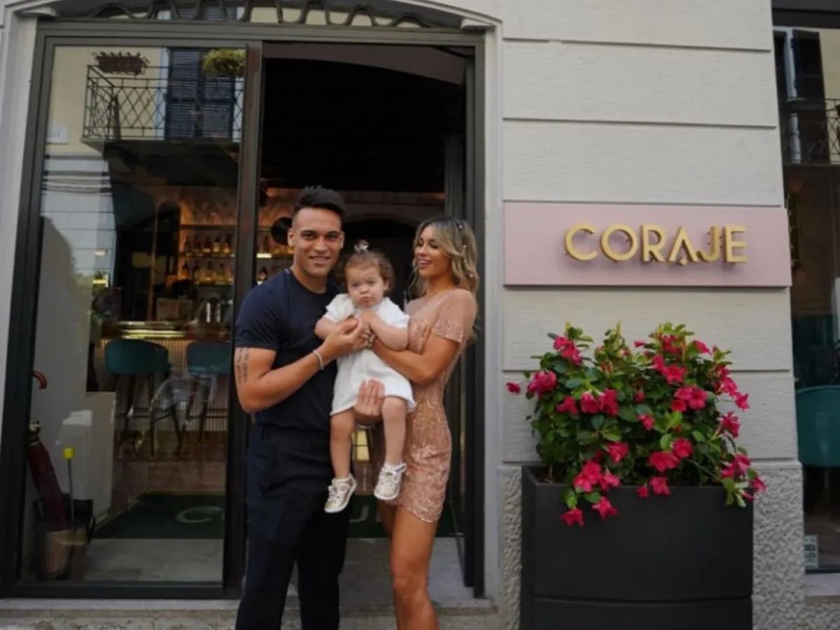 Entraron a robar al restaurante de Lautaro Martínez y Agustina Gandolfo en Milán