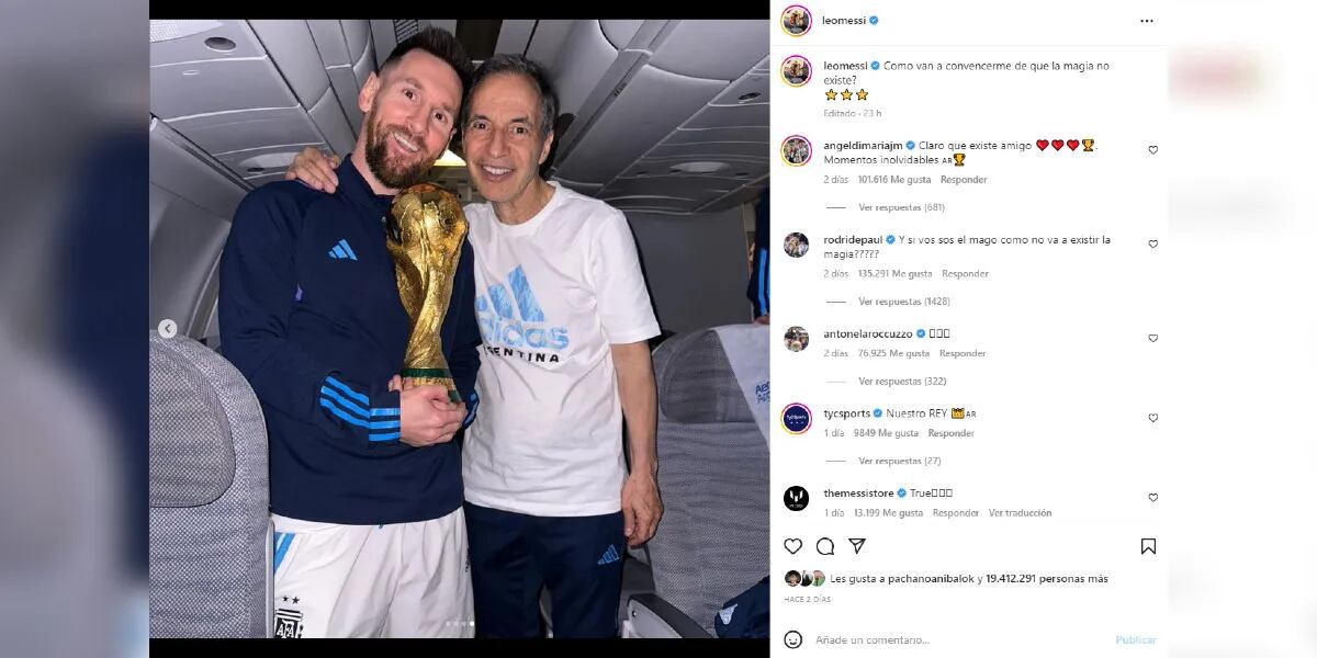 Lionel Messi tendrá que volver a Qatar tras haberse convertido en campeón del mundo con la Selección Argentina