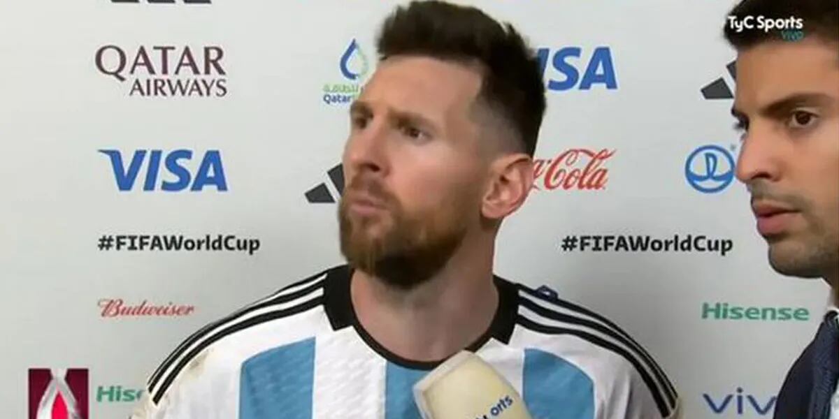 Lanzaron remeras con la frase de Messi “¿Qué mira’ bobo?”, se agotó el stock y ahora las revenden a $25.000