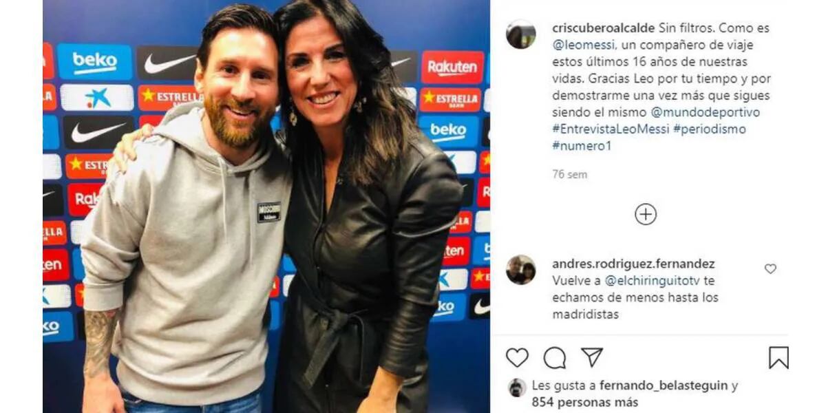 El letal comentario de una reconocida periodista sobre Messi: “Es tan millonario que hoy debería jugar gratis”