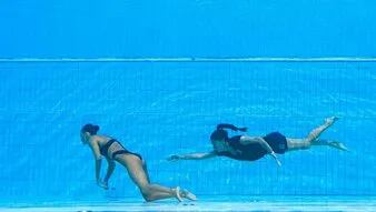 “Todo se volvió negro”, el crudo relato de la nadadora que se desmayó en el agua y tuvo que ser rescatada