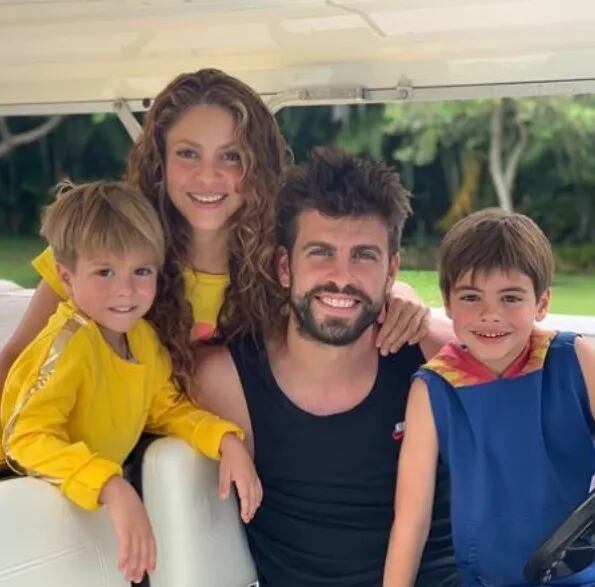 Así fueron las vacaciones de Shakira y Piqué en familia.