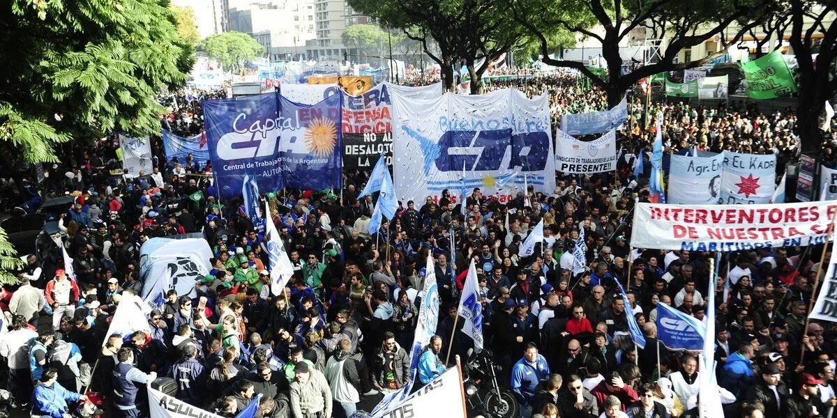 La CGT y las CTA marchan este martes para apoyar la reforma de Ganancias: a qué hora y cuáles son los acceso comprometidos