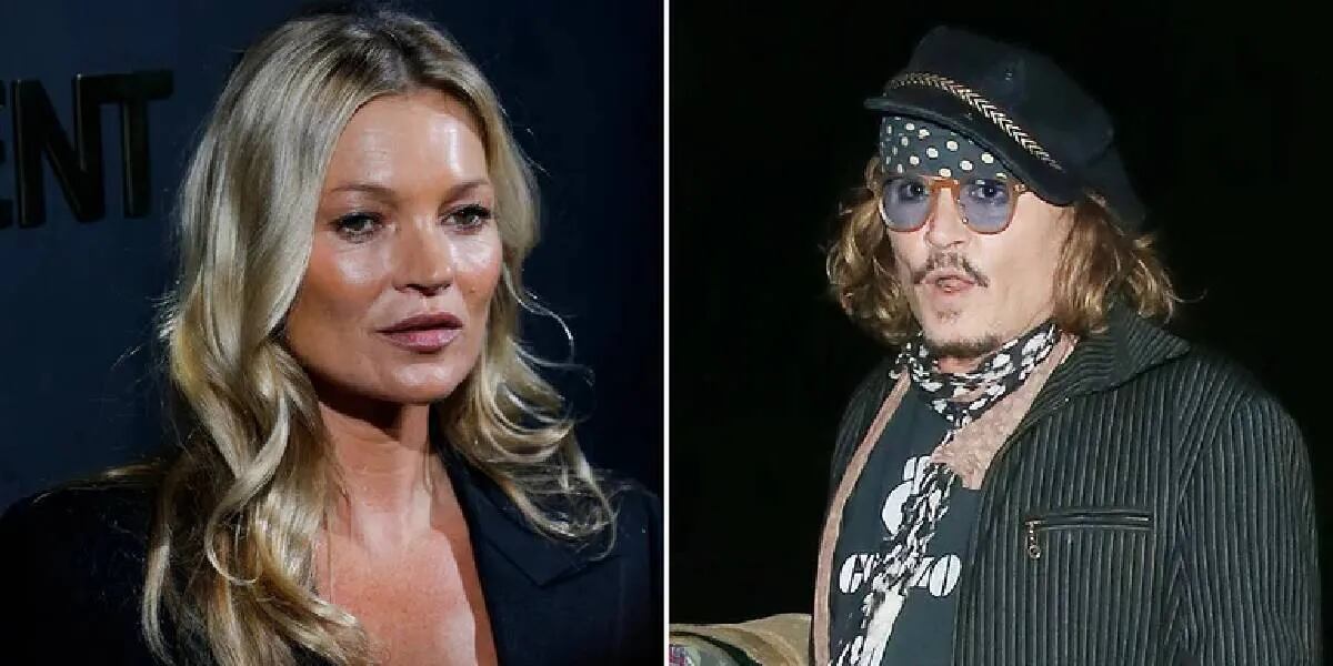 Johnny Depp se fue de fiesta con Kate Moss horas antes de que se defina el juicio contra Amber Heard
