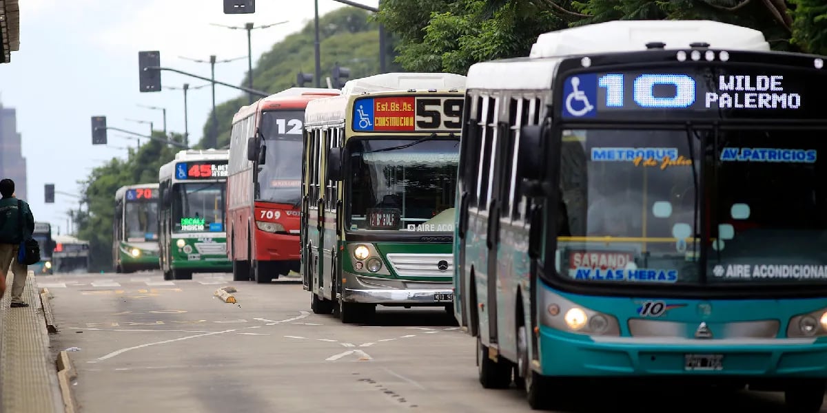 El Gobierno anunció un incremento en la tarifa del transporte público: cuánto aumenta y a partir de cuándo