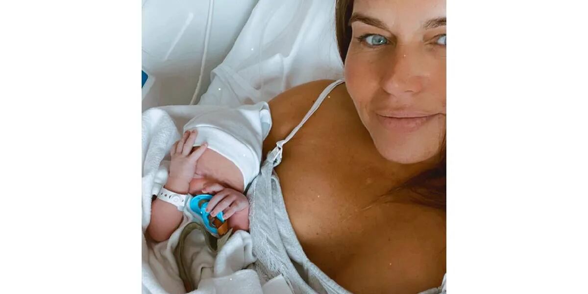 Angie Balbiani fue mamá y compartió las primeras fotos de su bebé recién  nacido: “Llegó Cósimo” | La 100