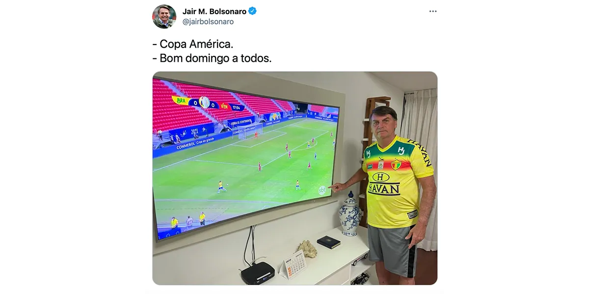 La desafortunada ironía de Jair Bolsonaro: “La Copa América transmite coronavirus, las otras no"