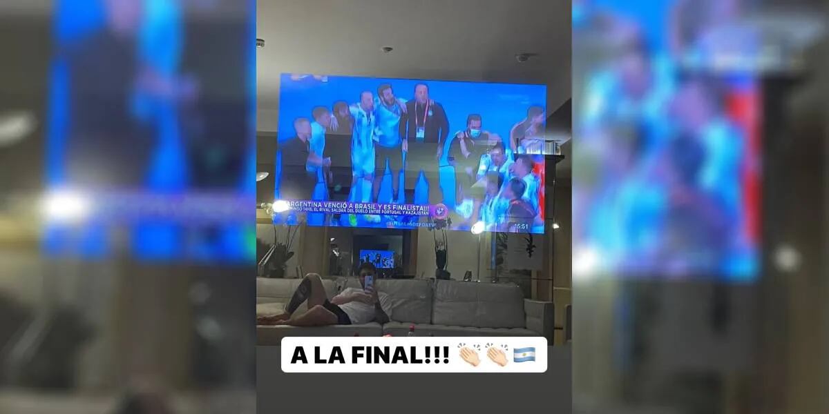 La Selección de futsal se metió en la final del Mundial y Lionel Messi celebró desde París