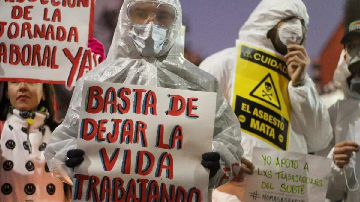 Metrodelegados marcharán al centro porteño para reclamar por los subtes “libres de asbesto”