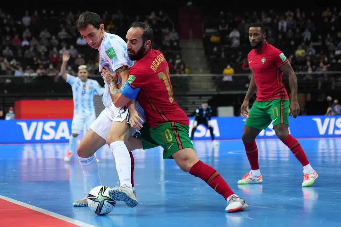 Argentina dejó todo, pero cayó ante Portugal en la final del Mundial de Futsal