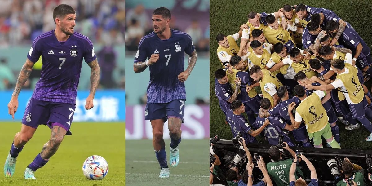 La Selección Argentina le puso un nuevo apodo a Rodrigo De Paul y estallaron las redes: "De mi corazón"