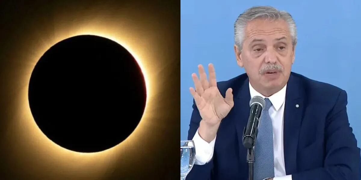 Los devastadores efectos del eclipse solar: cómo repercute en las personas y qué tiene que ver con el anuncio de Alberto Fernández