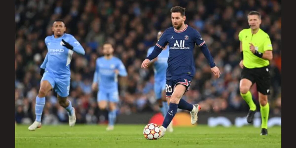 Con Messi en el campo, el PSG perdió ante Manchester City, pero clasificó a octavos de la Champions League
