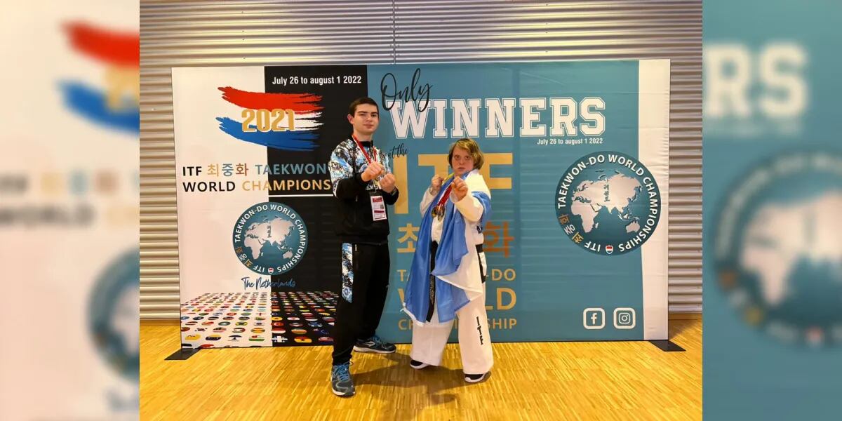 Lourdes Suriano ganó tres medallas en el Mundial de Taekwondo y lo celebró con todo: "Fue una experiencia muy buena"