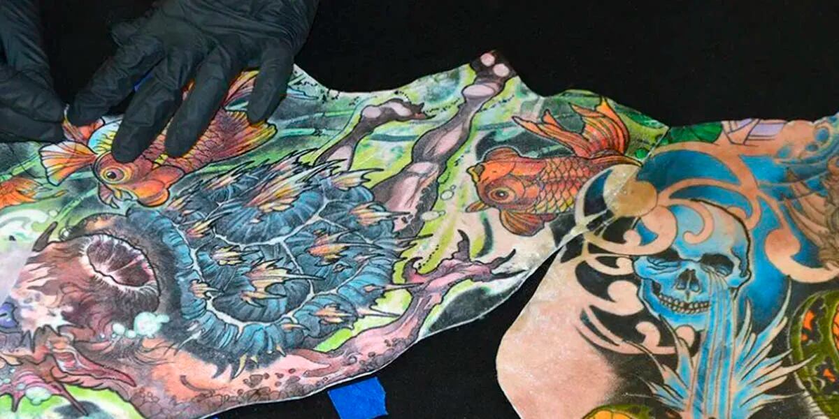 Conservar los tatuajes de las personas muertas como obra de arte: el nuevo emprendimiento