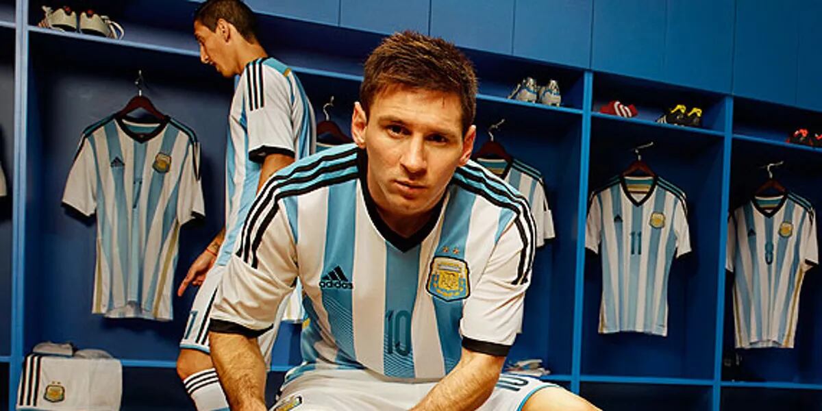 Se filtró la camiseta que podría utilizar la Selección Argentina en Qatar 2022