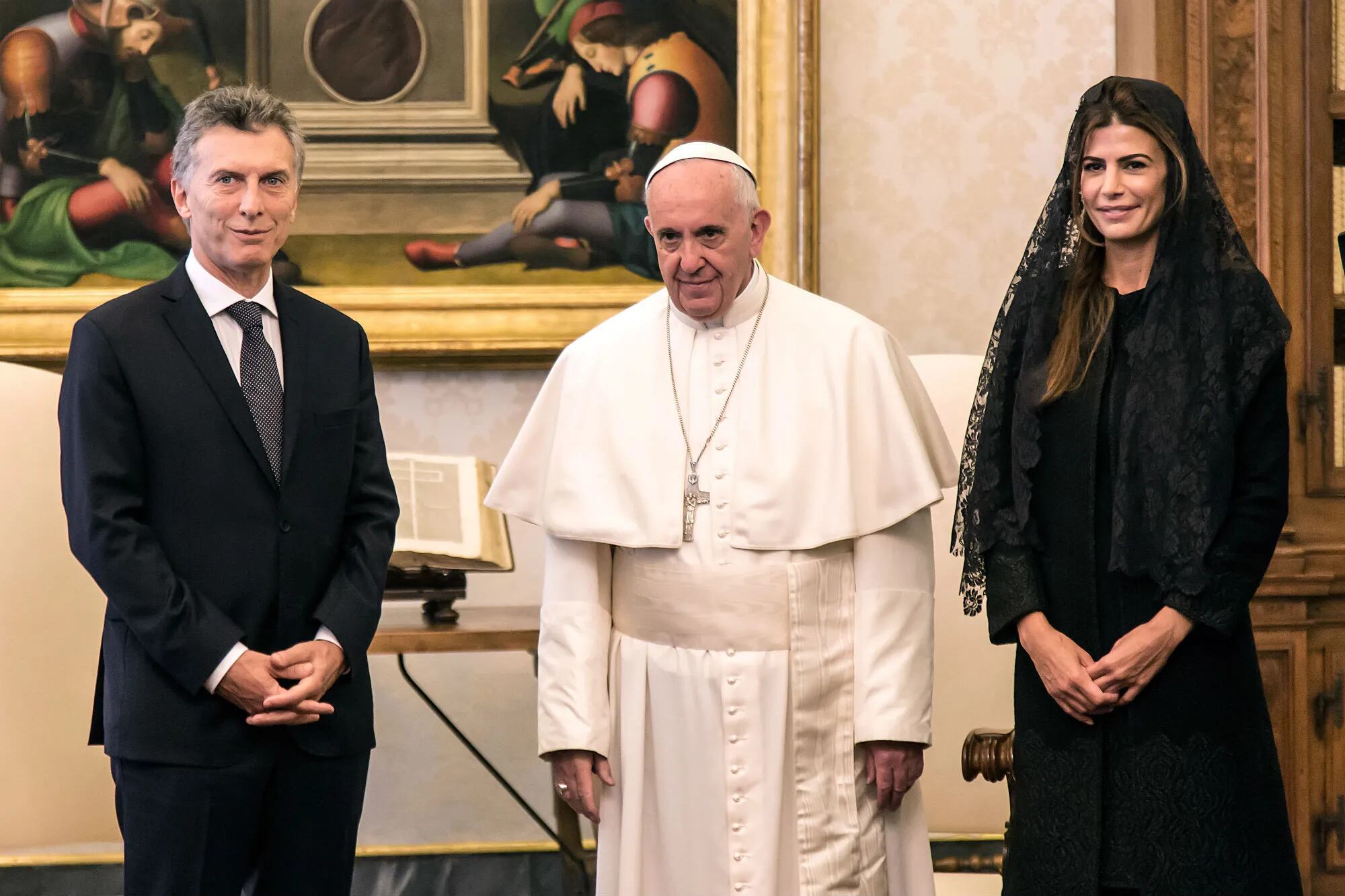 "A Mauricio Macri le pone una cara de tujes y le da 20 minutos de atención", dijo Chilavert sobre el encuentro del presidente con el Papa