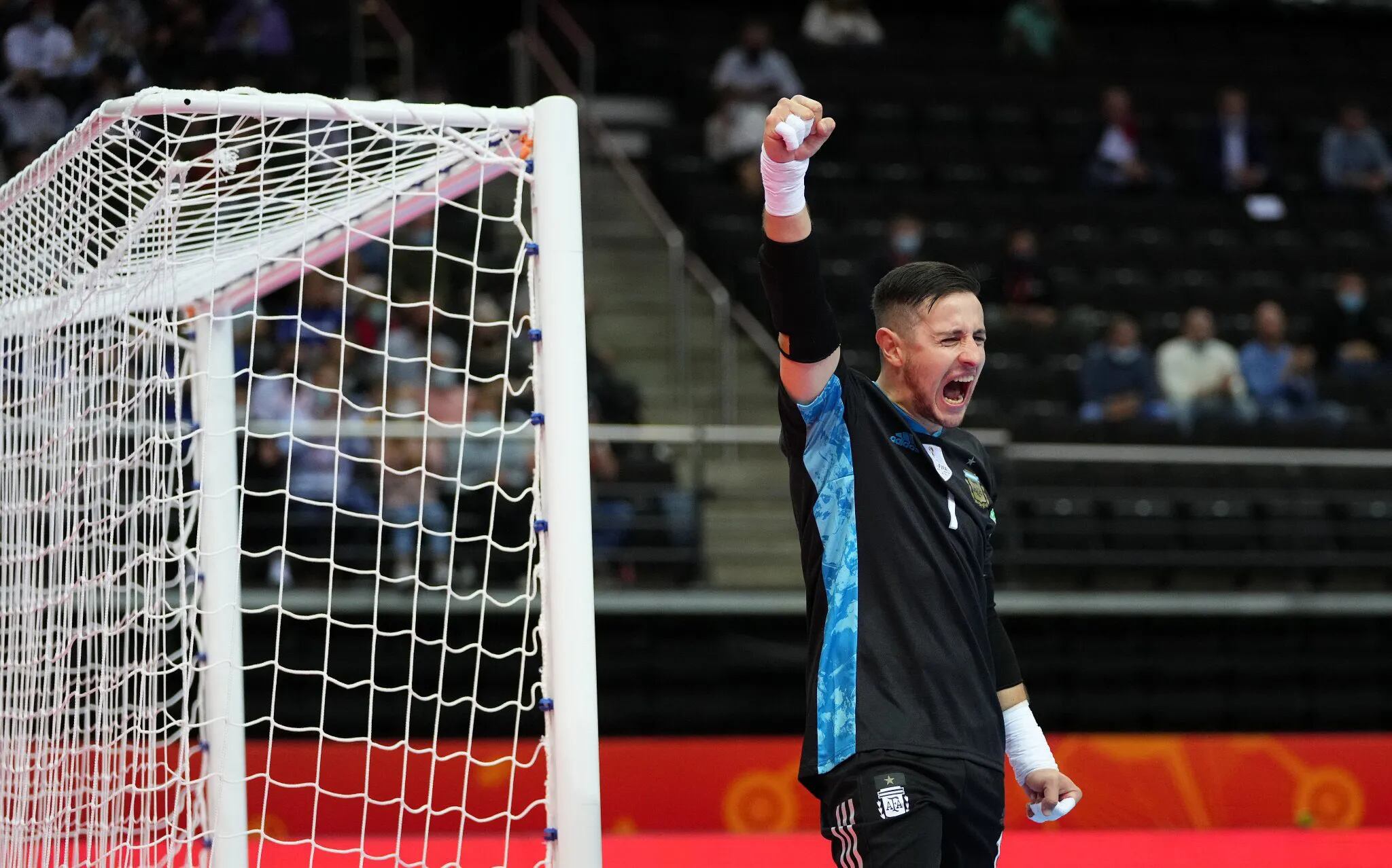 Mundial de futsal: Argentina ganó por penales y se enfrentará a Brasil en las semifinales
