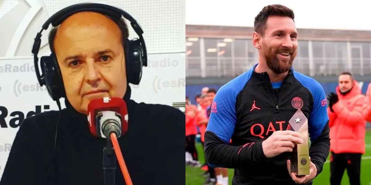 El periodista español que criticó a la selección argentina redobló la apuesta y apuntó contra Lionel Messi: "El círculo"