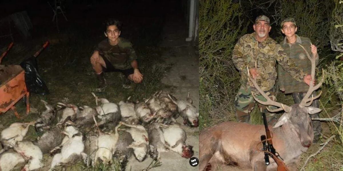 El polémico hobby que compartía Matías Benicelli con su papá: “Hoy mató su primer ciervo”