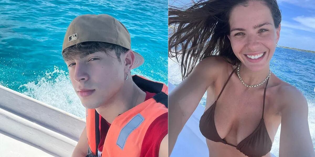 La China Suarez y Rusherking se encuentran de vacaciones en México y ambos se muestran muy enamorados en sus redes sociales.
