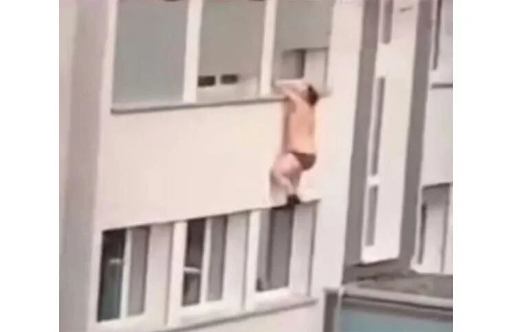 Escapaba de la casa de su amante por el balcón y protagonizó una fuerte  caída | La 100