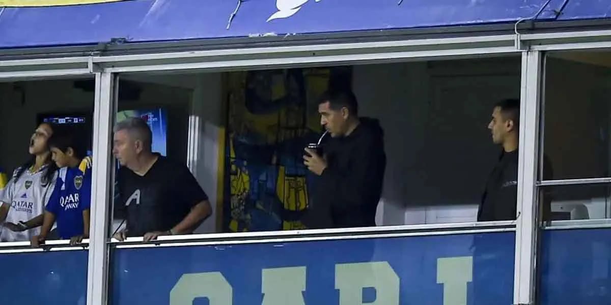 La reacción de Riquelme tras la eliminación de Boca de la Copa Libertadores