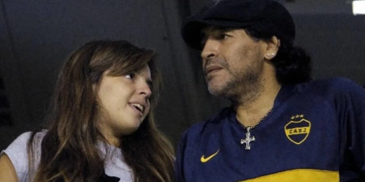 La emocionante historia de Dalma Maradona con Diego para recordarlo en el Día del Padre: “No paro de extrañarte”