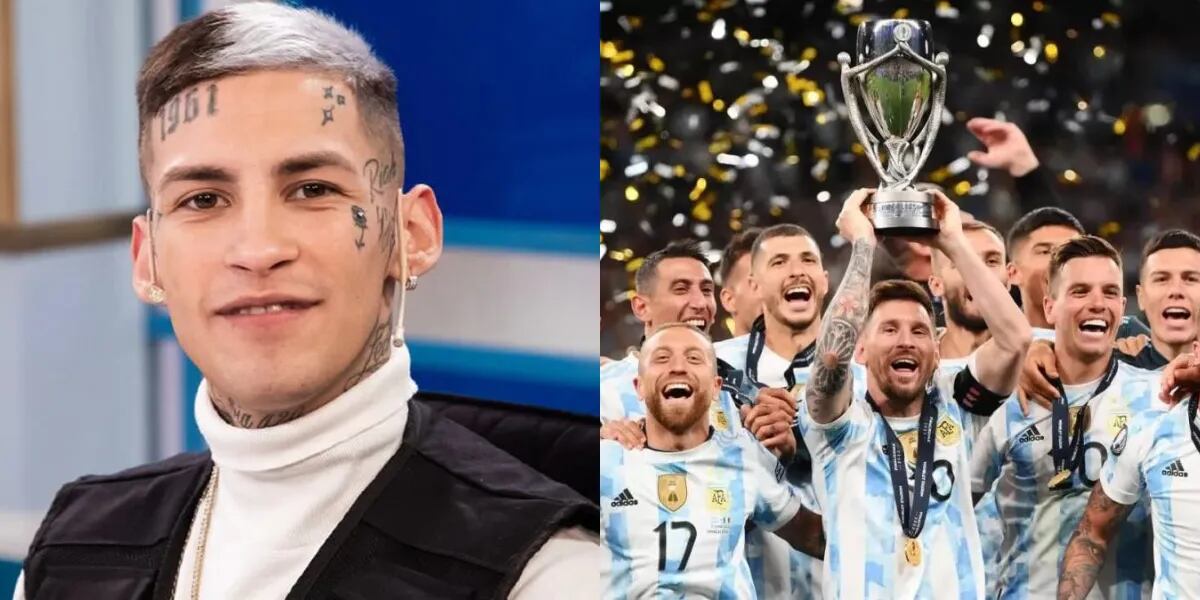 L-Gante le hizo una canción a la Scaloneta para el Mundial Qatar 2022: “Soy de Argentina, tierra de Maradona”