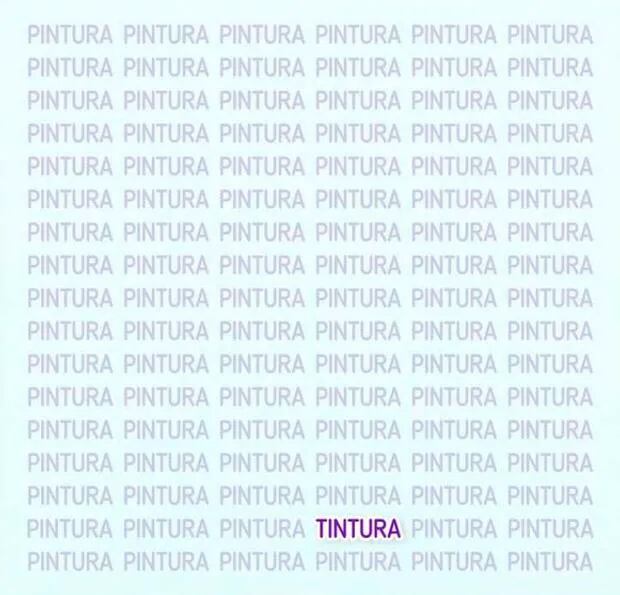 Reto visual para expertos: encontrar la palabra TINTURA en menos de 10 segundos