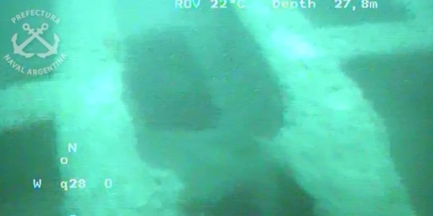INCREÍBLE HALLAZGO: Encontraron restos de submarino en las costas de Necochea