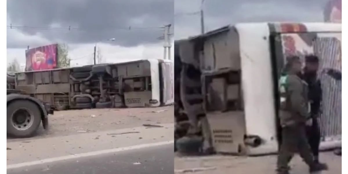 Gravísimo accidente de hinchas de Boca: volcó un micro que los llevaba a Mendoza y hay muertos