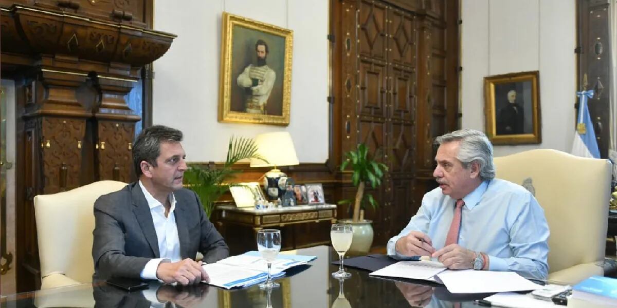 Alberto Fernández se reunió con Sergio Massa tras anunciar los primeros anuncios económicos