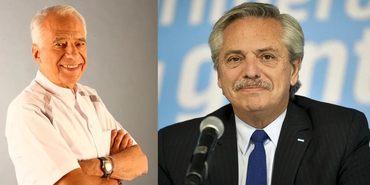 Alberto Cormillot criticó la dieta de Alberto Fernández: “Una cosa es ser ignorante, otra cosa es creer que uno sabe de algo”
