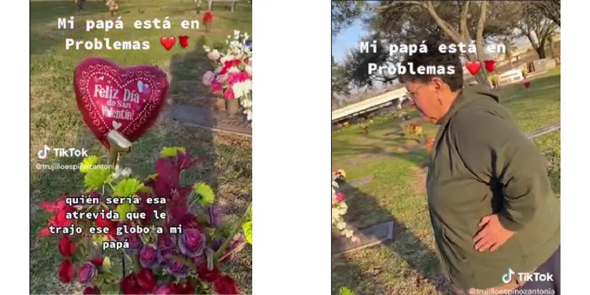Visitó la tumba de su marido, le llevó flores y descubrió que tenía una amante: “Esa atrevida”