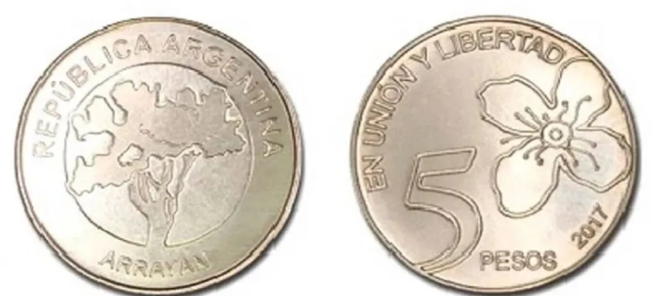 Pagan hasta $50.000 por monedas de $5 con errores: cómo identificarlas