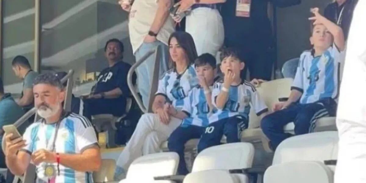 Foto Antonela Roccuzzo bersama anak-anaknya bocor di Piala Dunia Qatar 2022: 