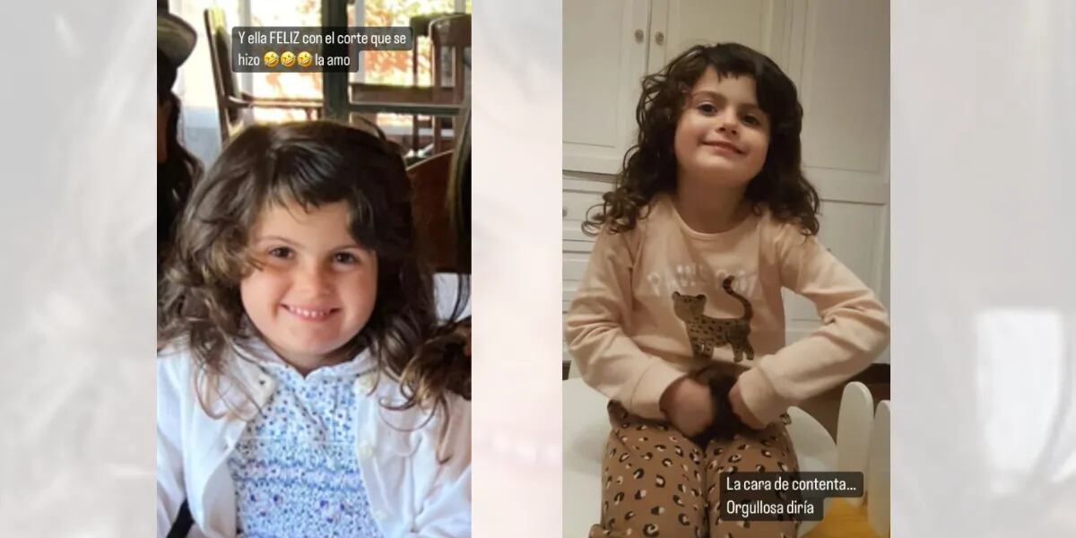El pícaro cambio de look de Belita, la hija de 4 años de Isabel Macedo, a escondidas de su mamá: “Ella feliz”
